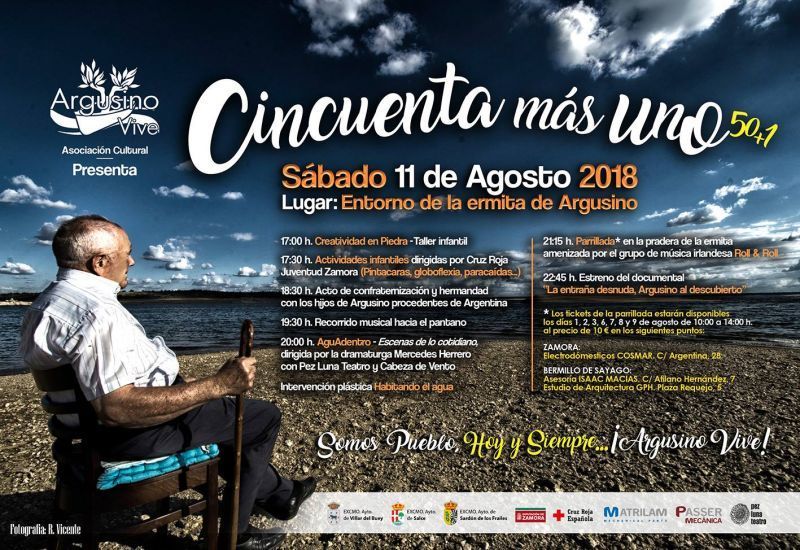 Argusino organiza actos para celebrar el "Cincuenta más uno"