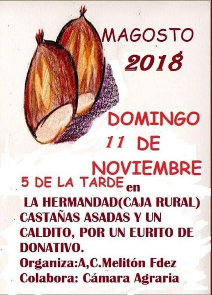 La Asociación Cultural Melitón de Sanzoles celebra su particular y tradicional magosto