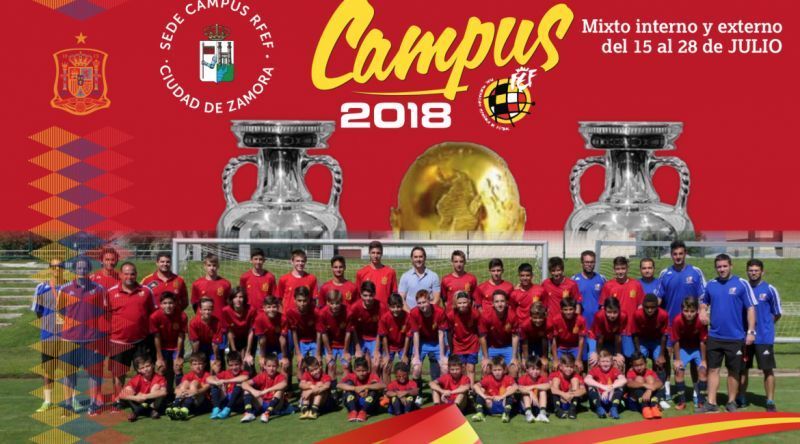 El Primer Campus de la Real Federación Española de Fútbol se presenta este jueves en Zamora, Santiago Cazorla y Jesús Paredes asistirán a la presentación