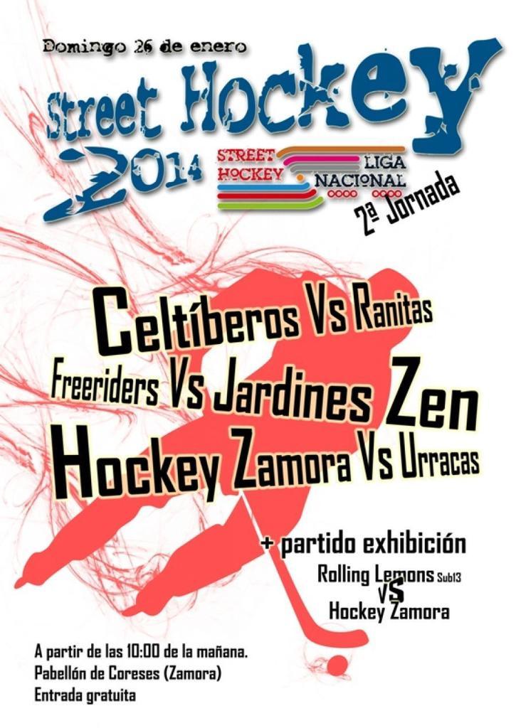 Cita dominical con el Street Hockey en Coreses