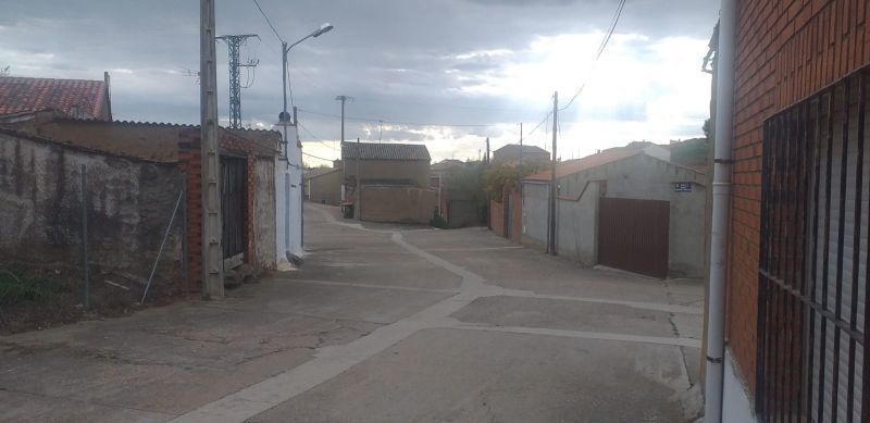 Calles vacías en Granja de Moreruela durante la cuarentena | Foto cedida a Zamora News