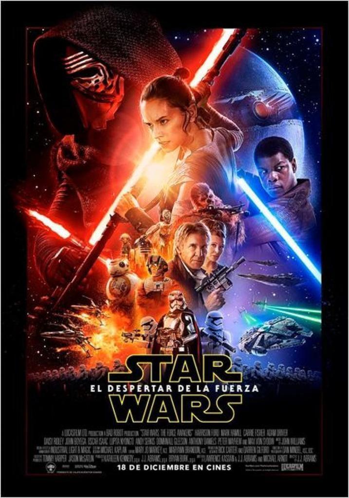 El último trailer de Star Wars "El despertar de la fuerza" ya disponible en castellano