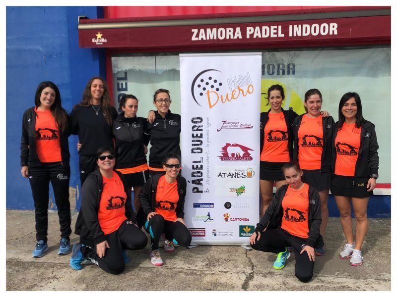 Dos alegrías para el Pádel Duero una en Ponferrada con un 0-12 de resultado y otra en Zamora con un 7-5 ante las leonesas del Lino Casquero