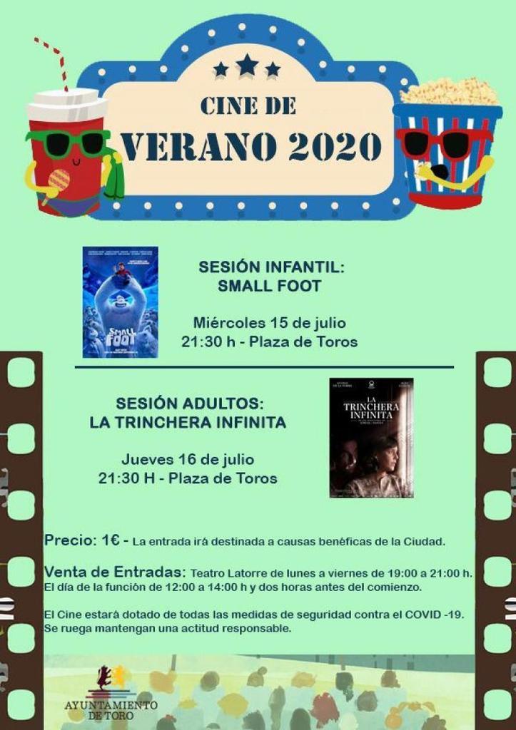 Vuelve el cine de verano a Toro en la Plaza de Toros y con medidas de higiene y seguridad