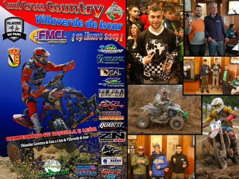 Buen arranque de los pilotos zamoranos de motos y quads en 2019