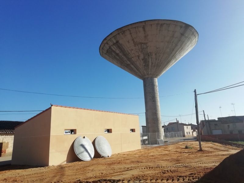 La Diputación de Zamora recibe las obras de la ETAP de Villalpando