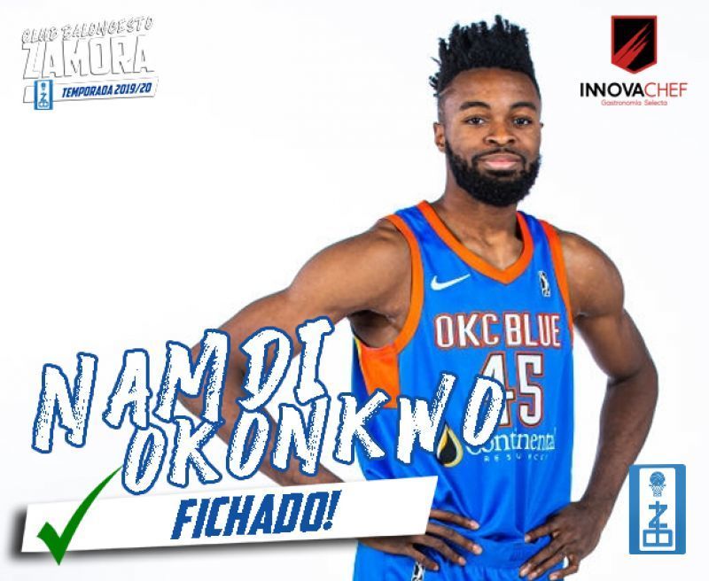 El pívot Namdi Okonkwo regresa al C.B Zamora tras su paso por el filial de Oklahoma City Thunder