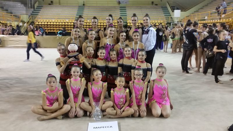 Intenso fin de semana para el club Rítmica Mapecca
