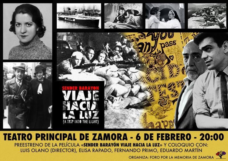 Preestreno del documental Sénder Barayón, viaje hacia la luz el próximo miércoles 6 de febrero en el Teatro Principal