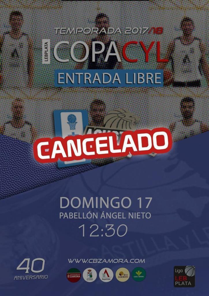 El CB Zamora se tiene que marchar a León para jugar el partido de Copa por la falta de canastas