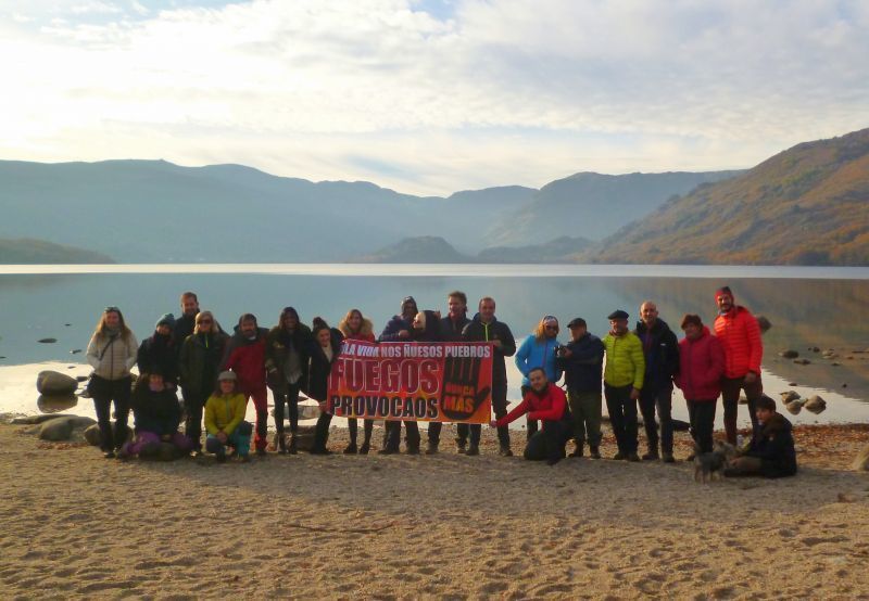 Fuegos provocados nunca más, el Club de Montañismo Sanabria se queja del maltrato a la zona