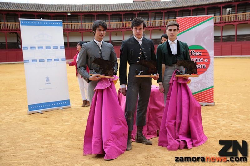 Álvaro de Chinchón ganador del séptimo Bolsín Taurino Tierras de Zamora