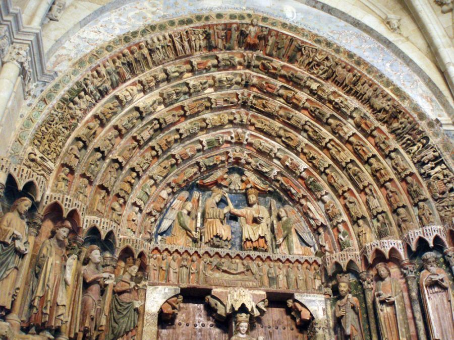 Pórtico de la Majestad de la Colegiata de Toro