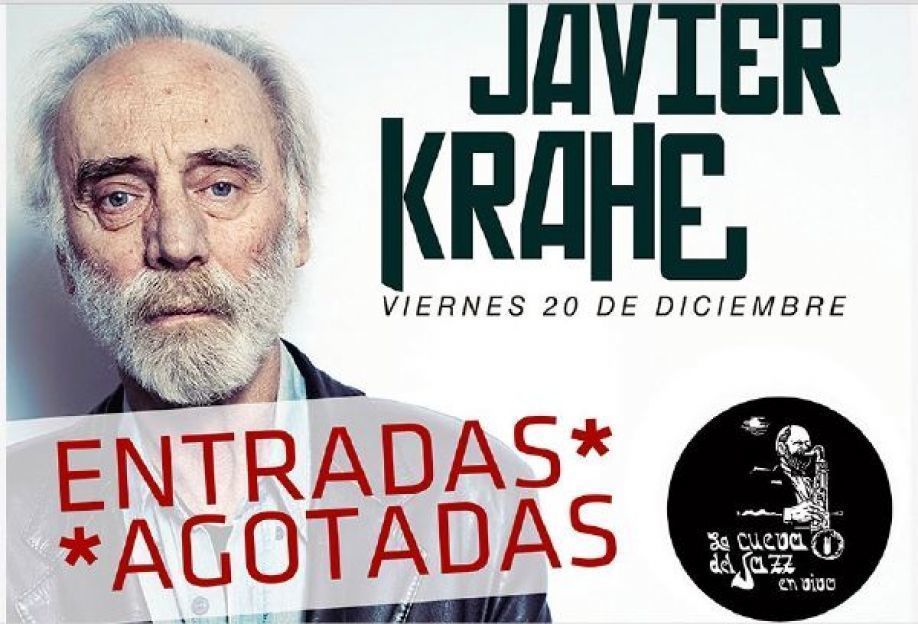 Entradas agotadas para Javier Krahe en la Cueva del Jazz