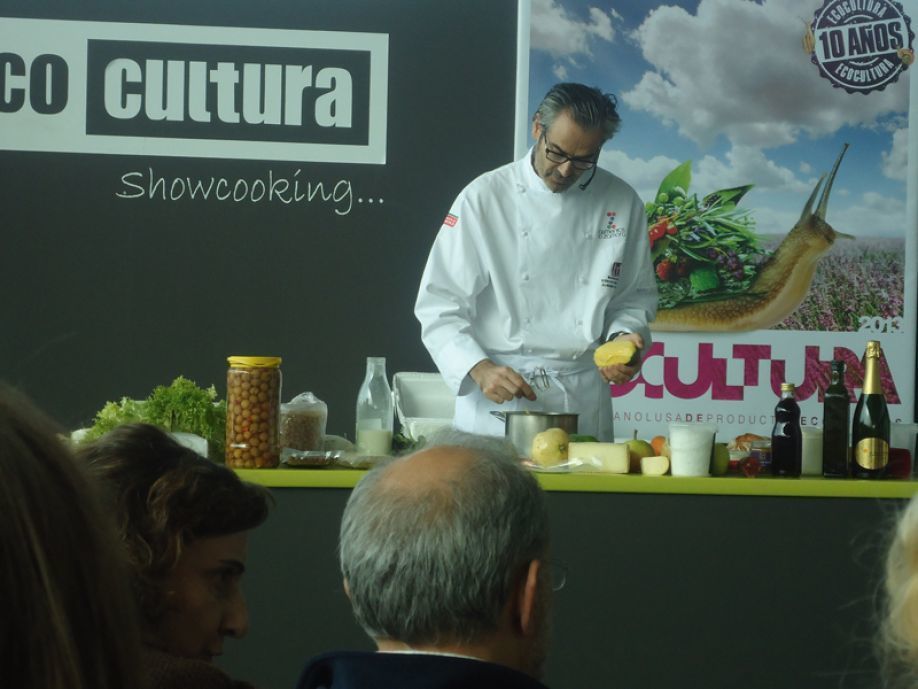 "Show cooking" del chef del Rincón de Antonio.