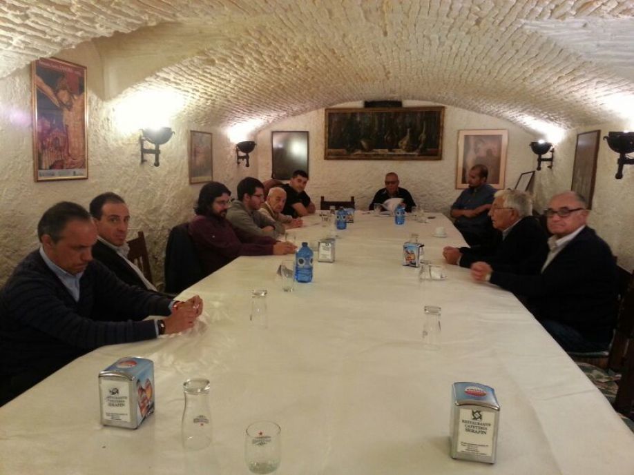 Primera reunión de la Tertulia del Cofrade tras el paréntesis veraniego