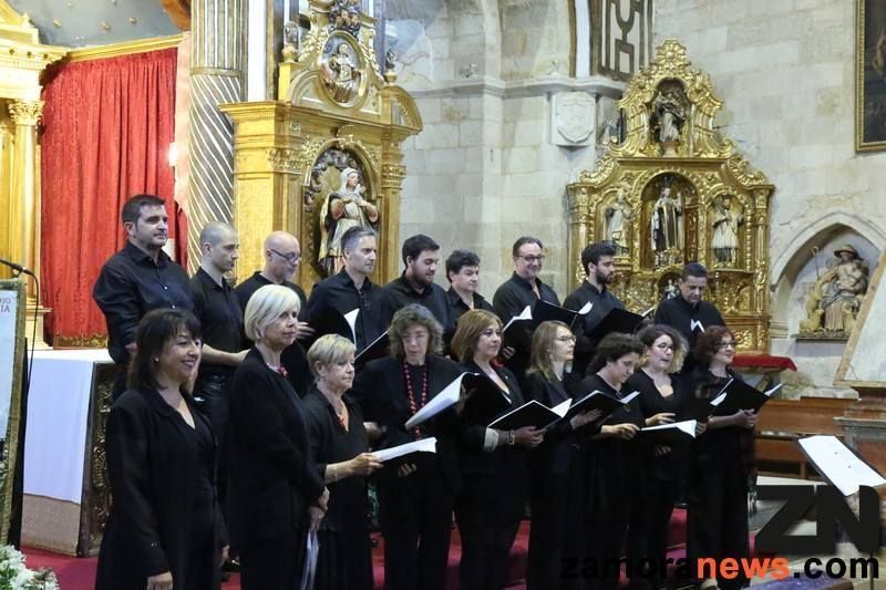 Un momento de la actuación de Camerata Primo Tempo en San Ildefonso (Foto: Rafa Lorenzo)
