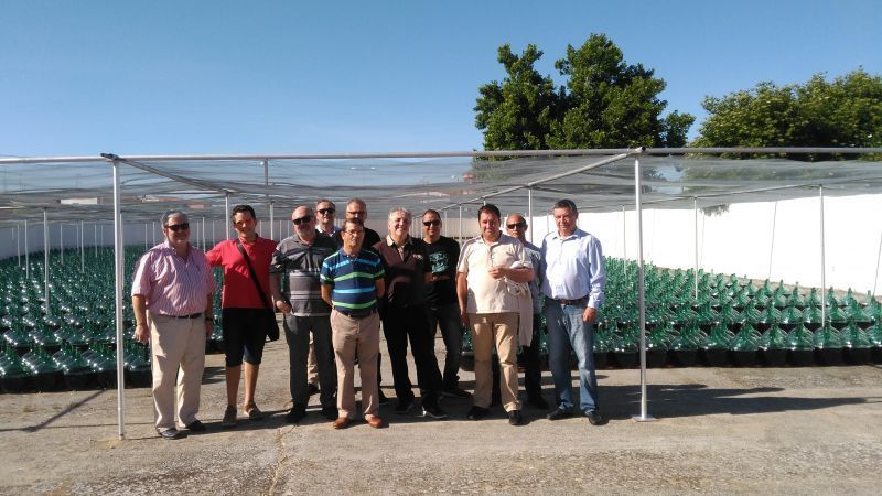 Los sumilleres de Zamora, viajan a Valladolid, para visitar las Bodegas Hijos de Alberto Gutiérrez