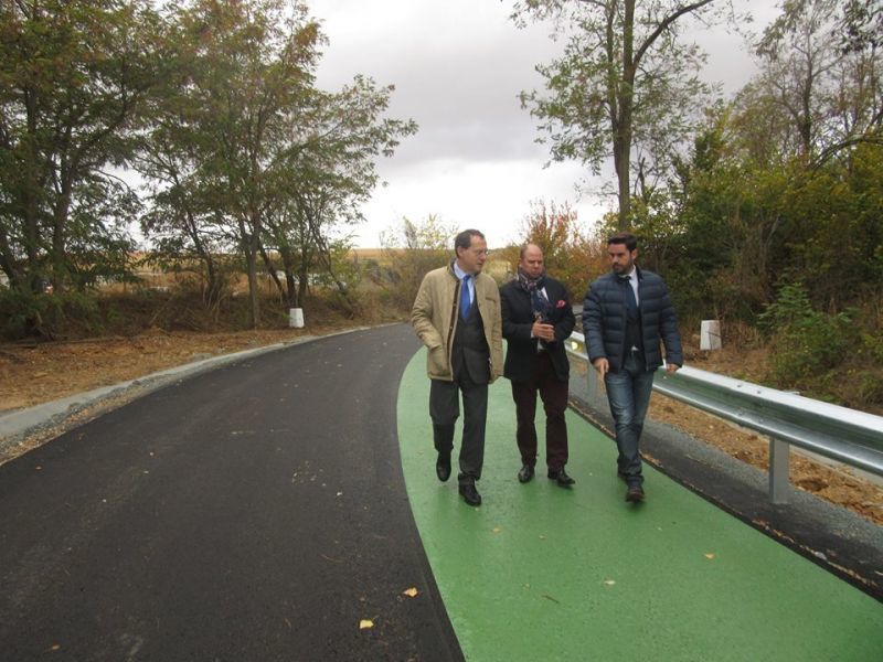 Adif también acomete las obras de mejora del Carril Bici de Valorio una vez concluidas obras principales del AVE