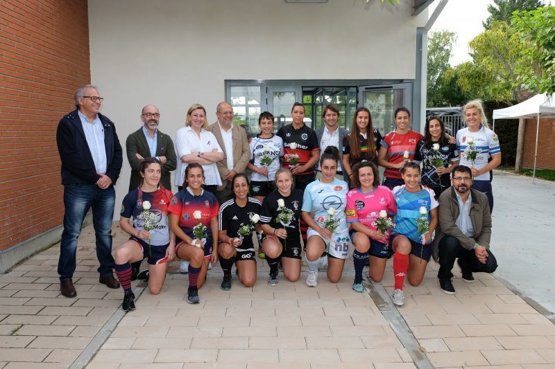Club de Rugby 'El Salvador', organiza una jornada en la que han participado 450 jugadoras de 15 equipos de rugby femenino de todo el país