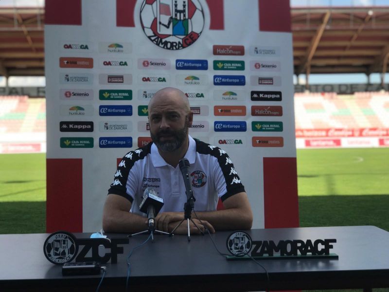 David Movilla ante el reto del ascenso: "El partido va a requerir de un Zamora mejor"