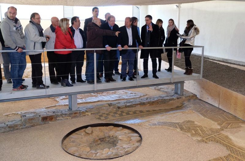 El PSOE denuncia que la villa romana de Camarzana de Tera ha estado cerrada al público esta Semana Santa