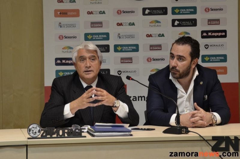 La directiva del Zamora C.F transmite optimismo por el trabajo realizado y el futuro del club