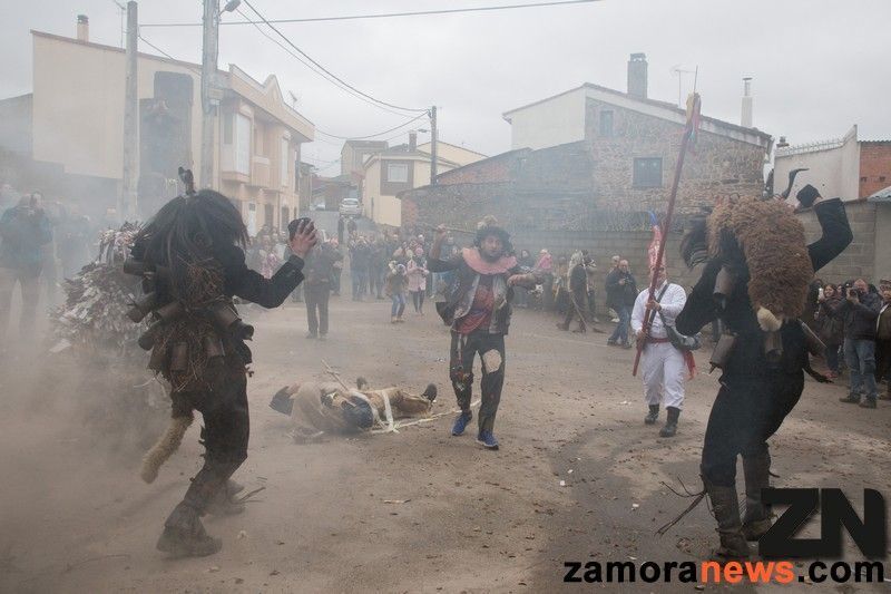 Los Carochos de la Comarca del Aliste de Zamora premio Diálogo 2019 de la Fundación Jesús Pereda de CCOO Castilla y León en la modalidad de cultura local