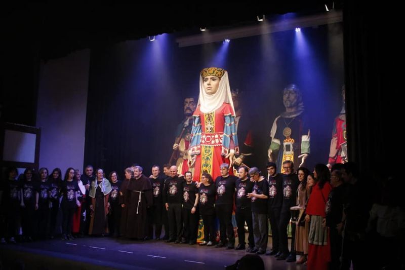Capitonis Durii logra aforo completo en Valladolid con la representación de "DOÑA URRACA, LA MUJER CERCADA" o "EL CERCO DE ZAMORA"