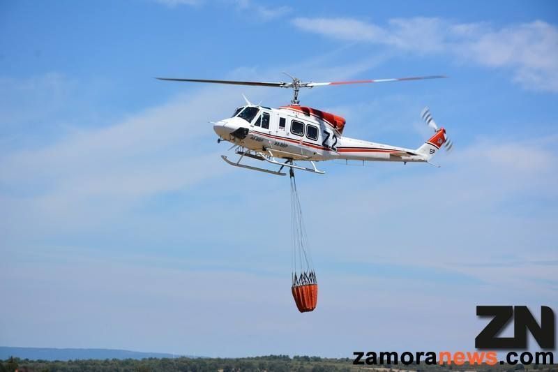 Seis incendios provocados por rayos han obligado a los bomberos actuar por toda la provincia