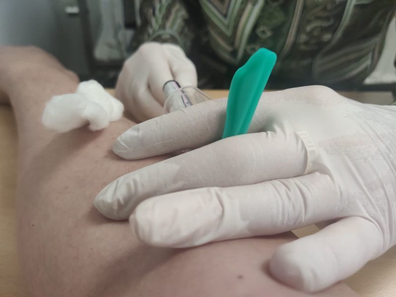 Extracción de sangre | Foto Zamora News