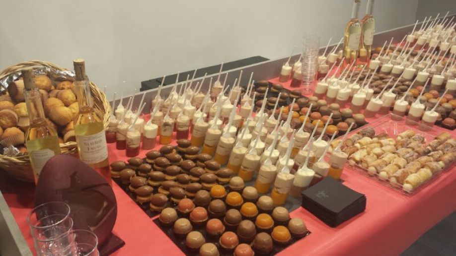 Algunos de los dulces que fueron degustados por los asistentes