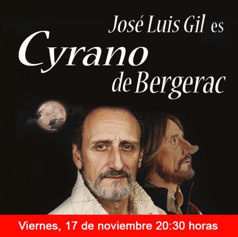 José Luis Gil encarna a Cyrano de Bergerac, la historia de una nariz tan hábil con el acero como con la pluma