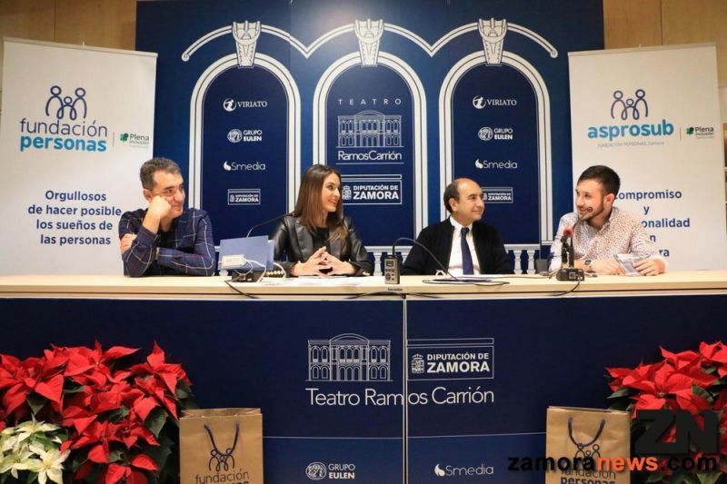 El Teatro Ramos Carrión cumple dos años y lo celebra con la II edición de la campaña Regala teatro por Navidad y con la Fundación Personas