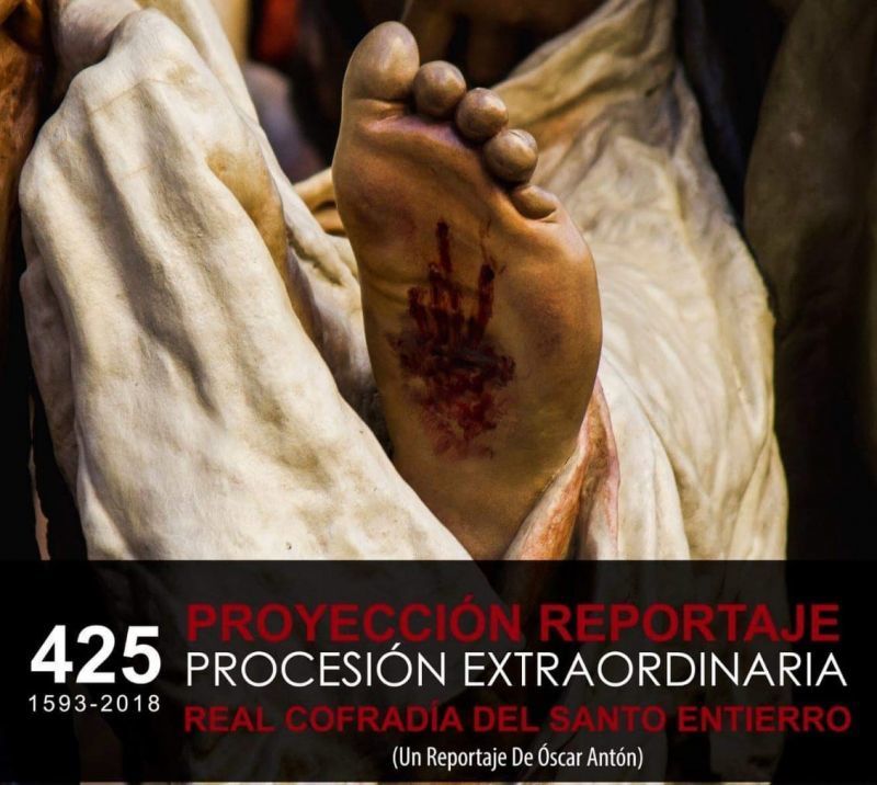 AGENDA COFRADE. Proyección del Santo Entierro y Quinario de la Soledad