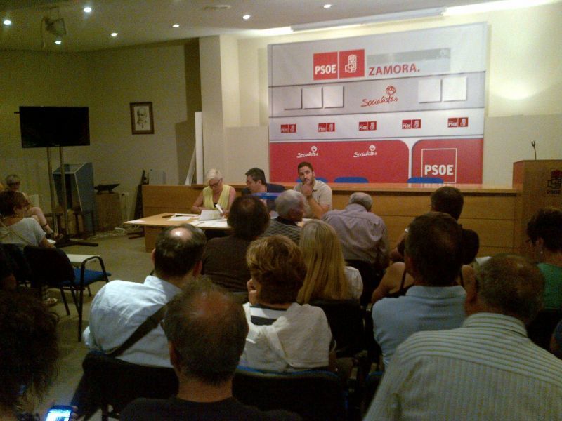 Congreso provincial de delegados del PSOE que ha tenido esta mañana en Zamora