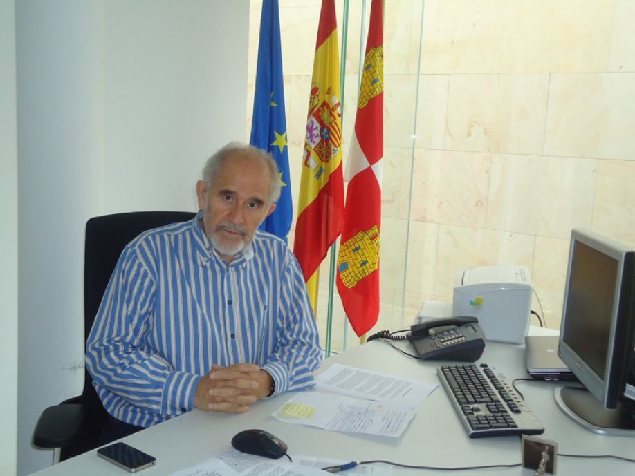 Demetrio Madrid, durante la entrevista.