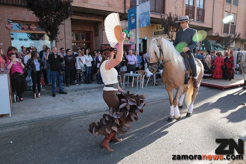 La ciudad de Toro en su barrio de Capuchinos Cuartel toma parte en la Feria de Abril durante todo el fin de semana
