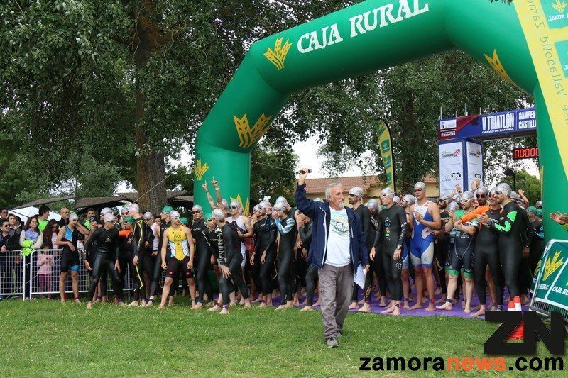 Jornada de cara al Duero en el V Triatlón Ciudad de Zamora