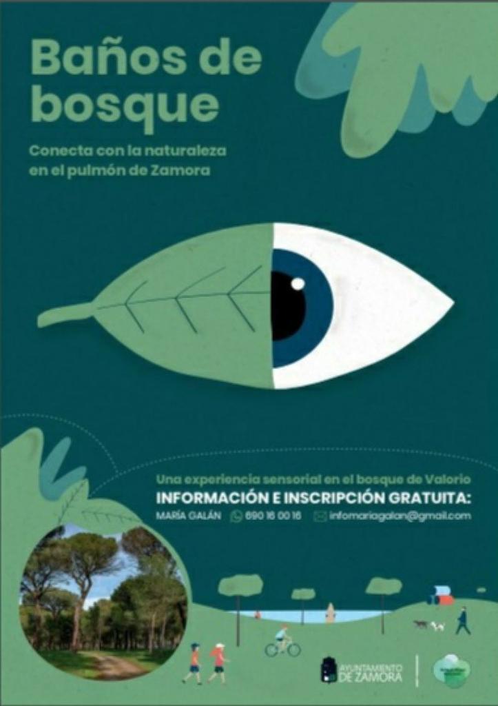La Concejalía de Turismo pone en marcha la ruta natural y sensorial Baños de Bosque, con Valorio como protagonista