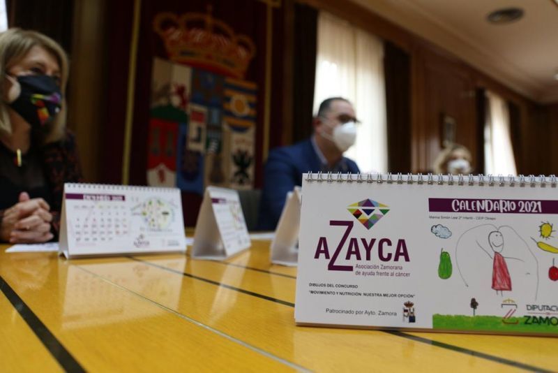 Azyca presenta su calendario 2021, una llamada de atención contra el cáncer de los más pequeños