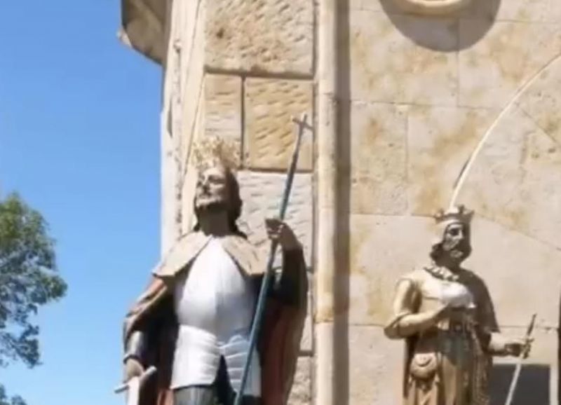 Imagen del Cristo de San Fernando I Imagen: Facebook Ayuntamiento Peleas de Arriba