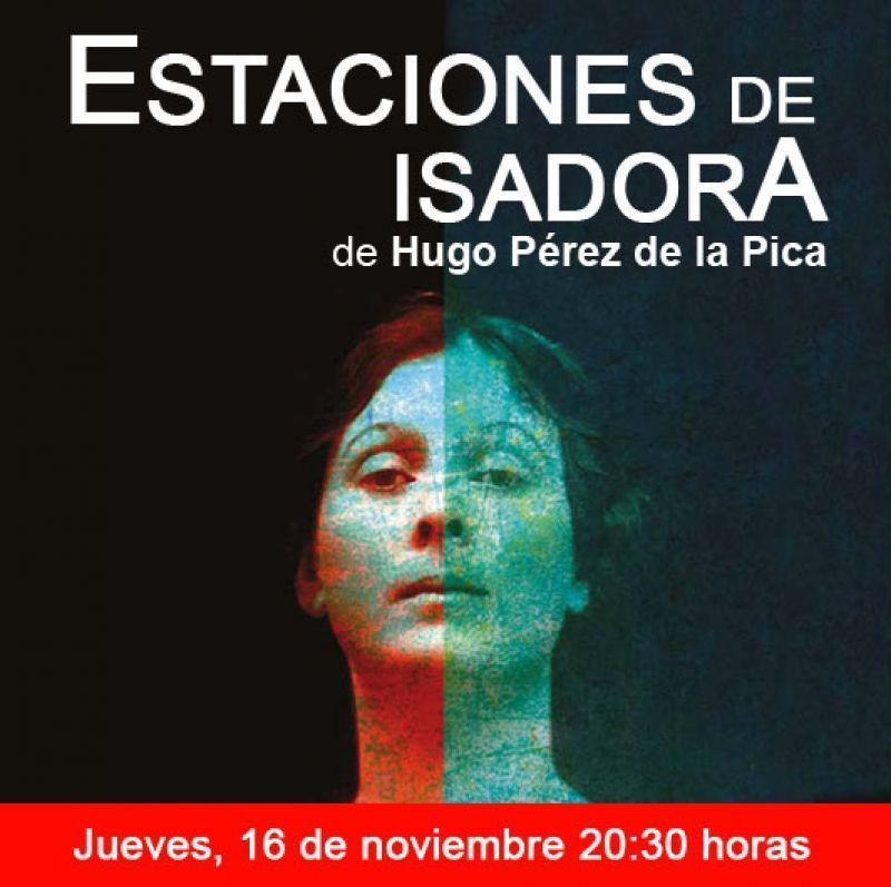 La actriz Beatriz Arguello protagonista de "Estaciones de Isadora" estará en el Teatro Principal el miércoles a disposición del público