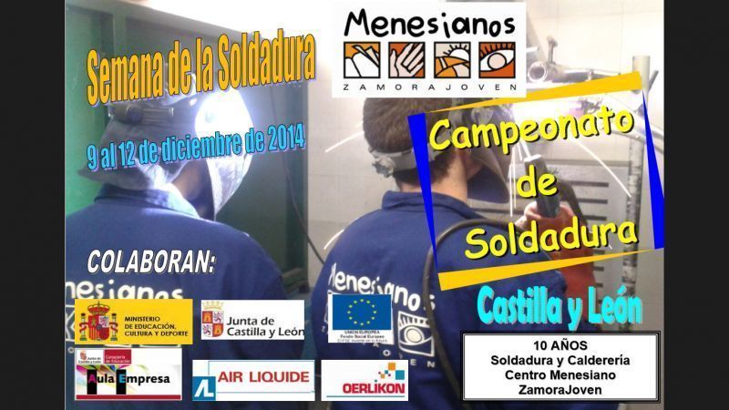 Semana de Soldadura en el Centro Menesiano de Zamora