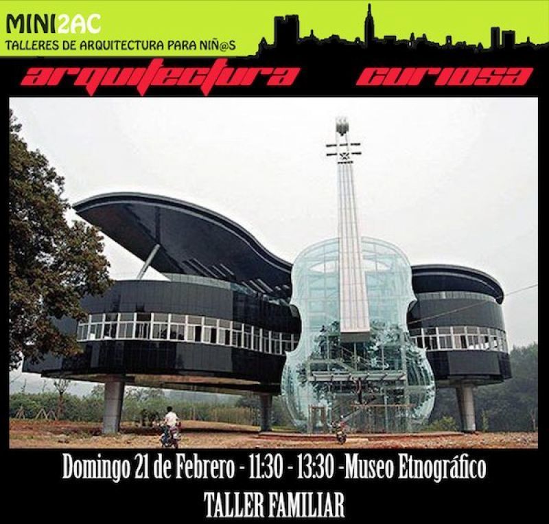 El Museo Etnográfico organiza el taller "Arquitectura Curiosa" para disfrutar en streaming dentro de su programación cultural y educativa