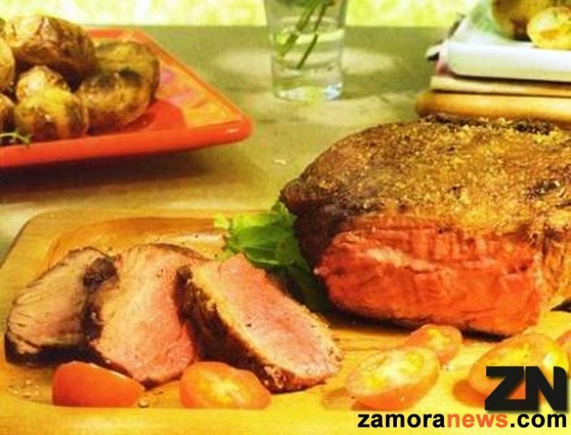 Asado de jabalí en adobo