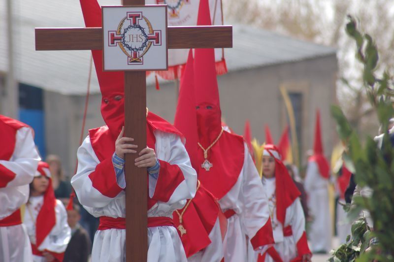 Un momento de la procesión de la pasada Semana Santa.