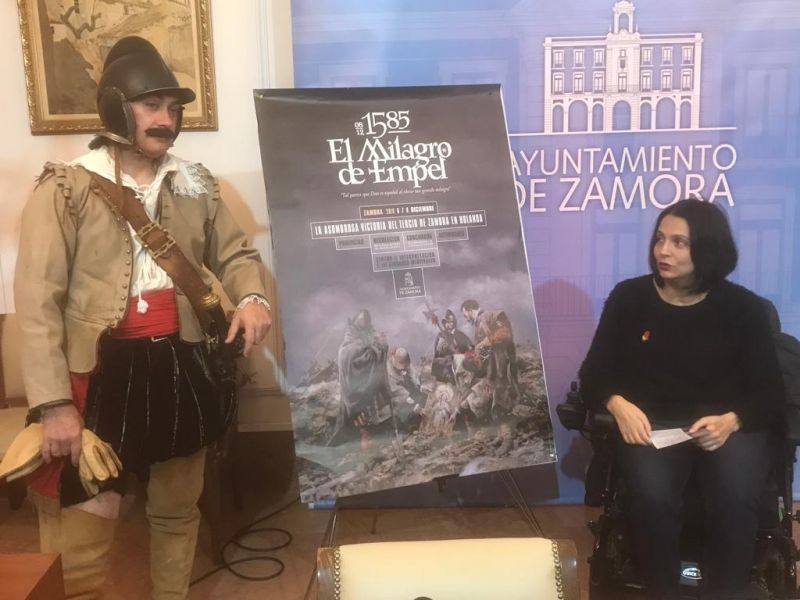 75 recreadores protagonizarán por segundo año en Zamora el 'Milagro de Empel'