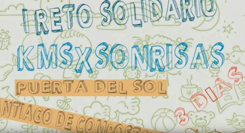 Mañana será el día de Zamora, pasado Orense y Santiago de Compostela "harán pasillo" a #kMSxSONRISAS por los niñ@s enfermos de cáncer