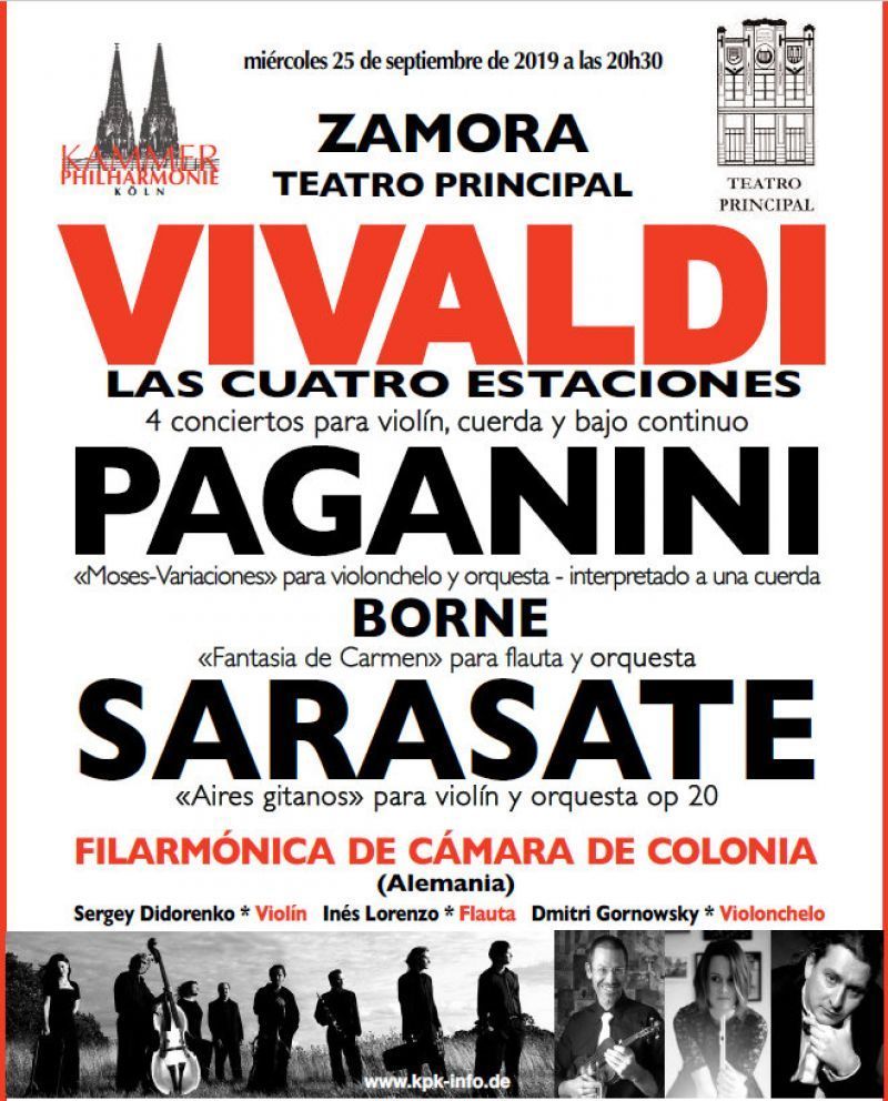 La Orquesta Filarmonía de Cámara de Colonia llegará a Zamora el miércoles 25, dos lectores de Zamora News la verán de forma gratuita